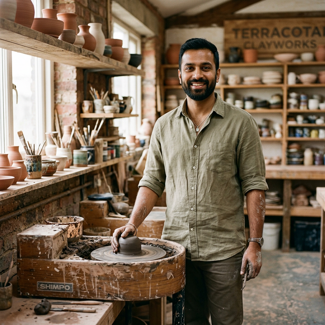 Arjun - Co-Founder of Tanzy's Blue Pottery